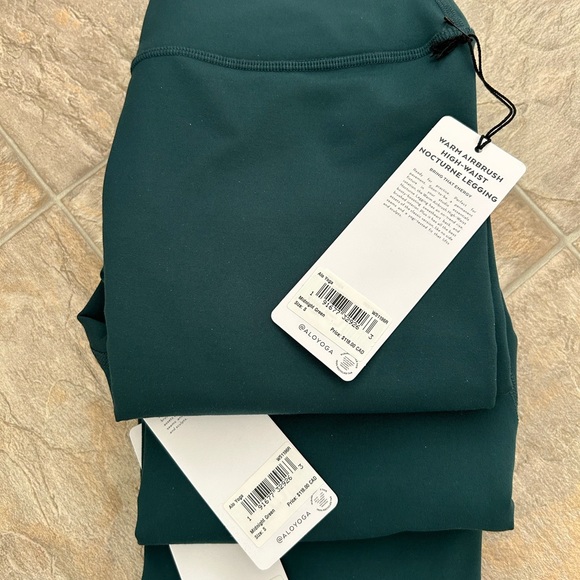 W51196R Airbrush Winter Warm High-Waist Nocturne Legging - Picture 3 of 3